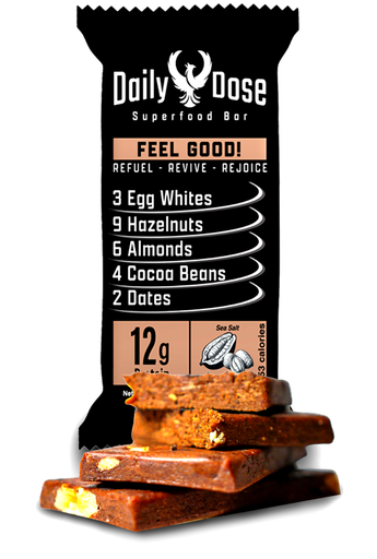 DARK CHOCOLATE SEA SALT- FEEL GOOD!